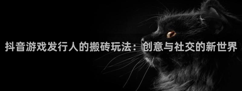 杏耀官网登录注册账号失败怎么办：抖音游戏发行人的搬砖玩法：创意与社交的新世界