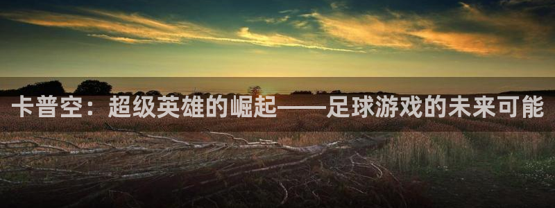 杏耀主管：卡普空：超级英雄的崛起——足球游戏的未来可能